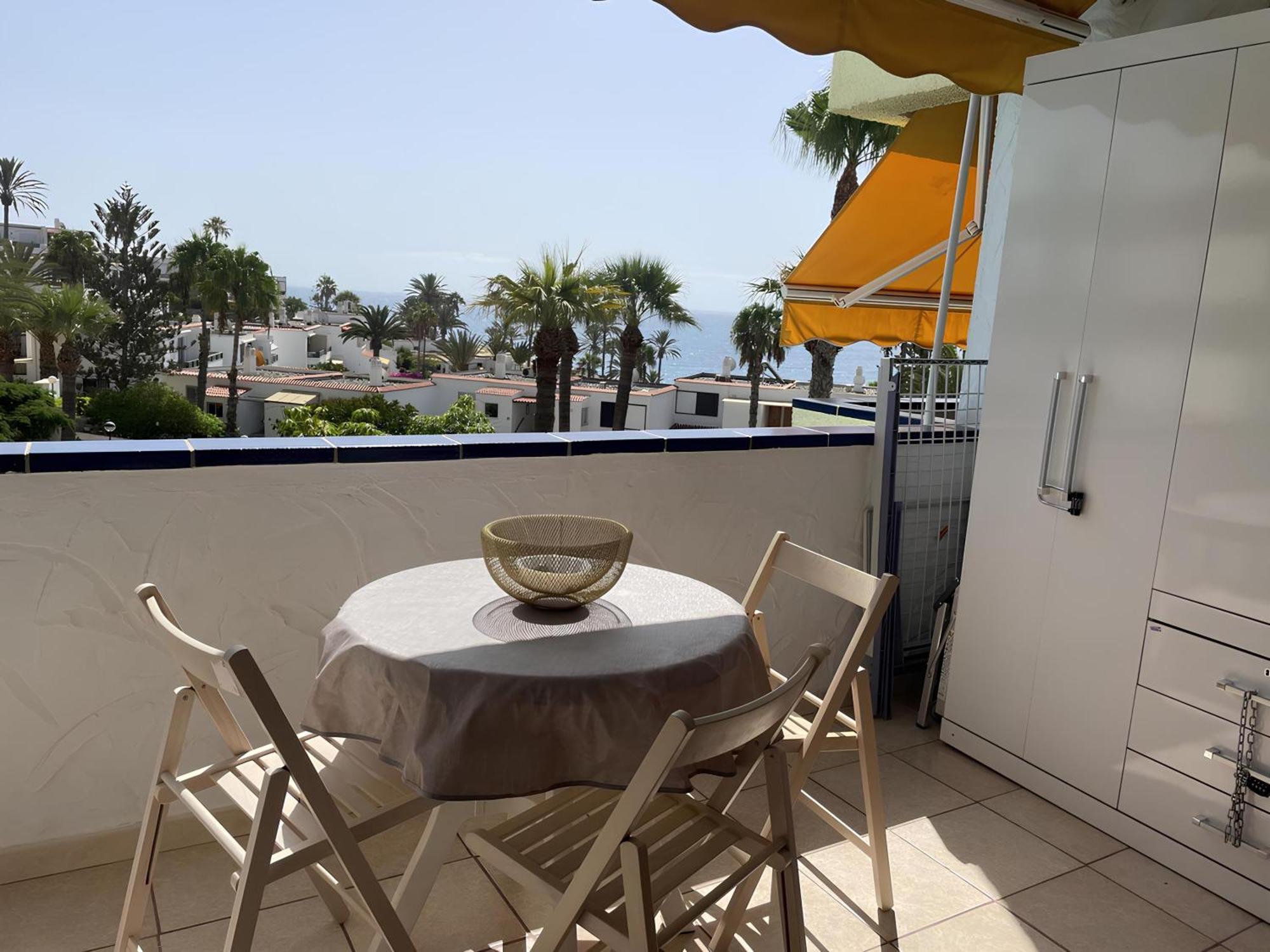 Apartamento Con Piscina Climatizada Y Vista Al Mar San Bartolome de Tirajana  Exterior photo